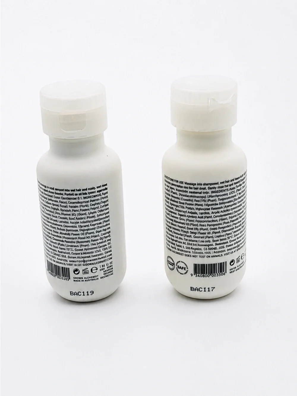 Grown Alchemist Detox Shampoo & Conditioner Travel-Size Set New
